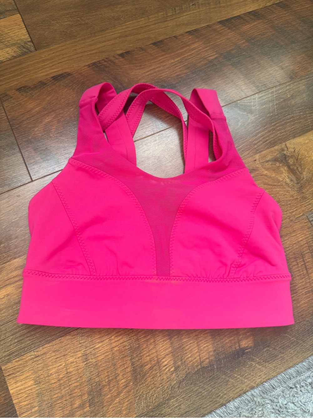lululemon athletica Hot Pink Strappy Sports Bra